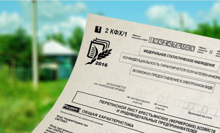 1 июля стартует Всероссийская сельскохозяйственная перепись