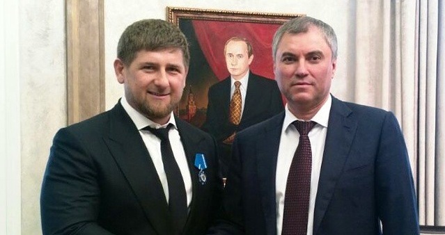 В Кремле состоялась встреча Рамзана Кадырова с Вячеславом Володиным