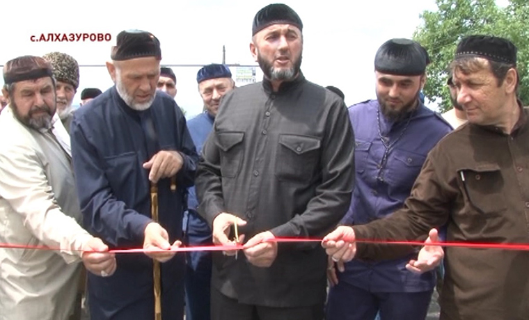 Новый мост в чеченском селении Алхазурово соединит несколько районов Чечни 
