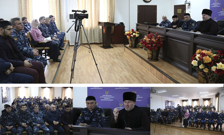 Богословы Чечни встретились с сотрудниками службы исполнения наказаний 