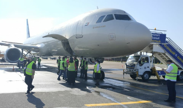 В Грозном приземлился очередной самолет из ОАЭ с медпомощью для регионов СКФО
