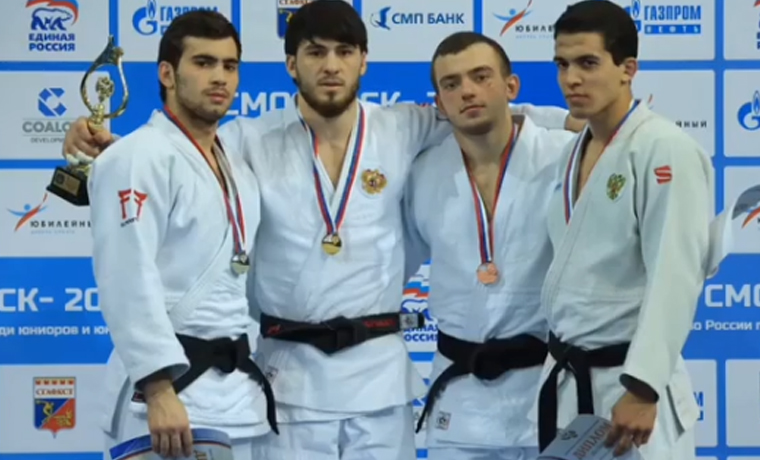 Чеченский дзюдоист завоевал золото на Первенстве РФ среди юниоров и юниорок до 23-х лет 