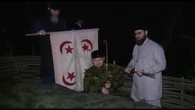 Рамзан Кадыров посетил Сопку Кунта-Хаджи Кишиева