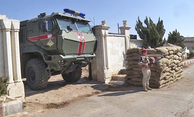 Российская военная полиция развернула наблюдательные пункты на севере Алеппо