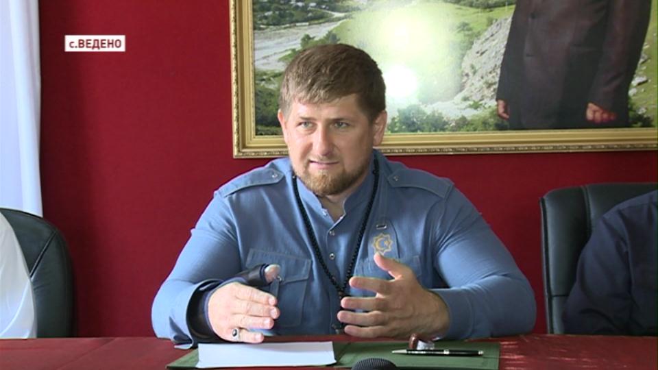 Развитие инвестиционной привлекательности Ведено обсудил глава Чечни с местными властями  