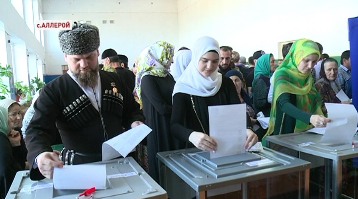 Жители Аллероя приняли активное участие в голосовании