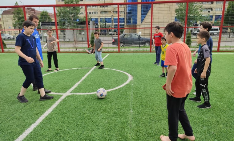 Молодогвардейцы ЧР организовали турнир по футболу в рамках работы студенческого штаба