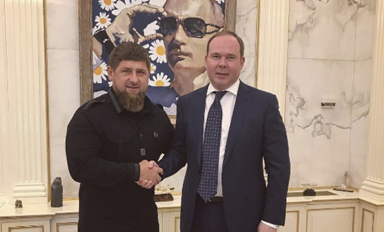 Рамзан Кадыров встретился с Руководителем Администрации Президента РФ Антоном Вайно