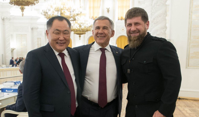 Рамзан Кадыров поздравил с днем рождения Главу Республики Тыва