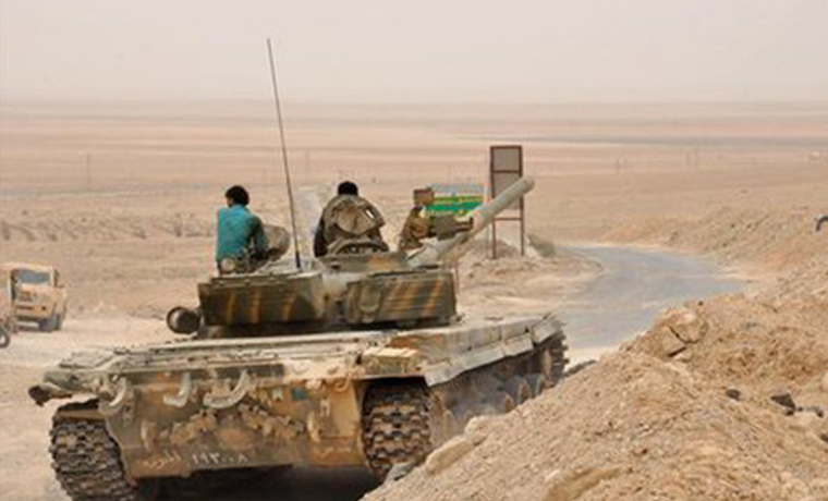 Сирийская армия и курдские ополченцы теснят  боевиков Иблисского государства