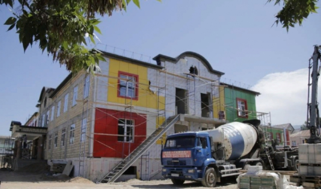 В селении Дарбанхи завершается строительство детского сада на 140 мест
