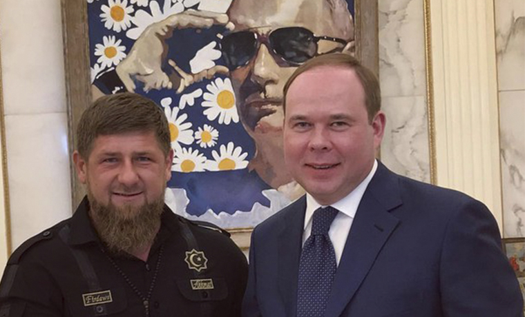 Рамзан Кадыров встретился с Антоном Вайно 