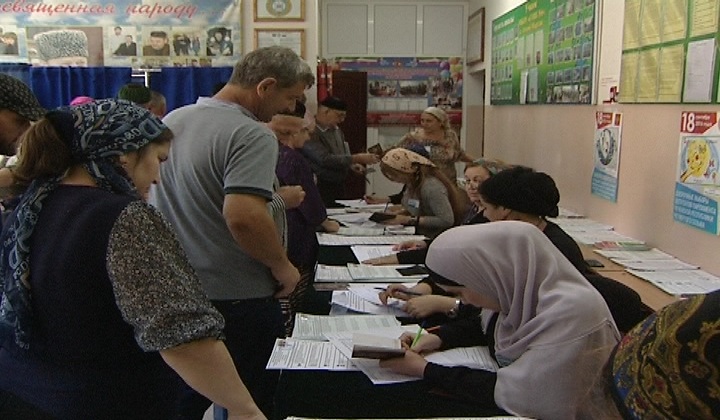 Интенсивность голосования наблюдается в Ачхой-Мартановском районе 