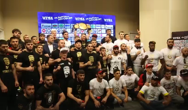 Рамзан Кадыров пожелал удачи спортсменам на турнире WFCA 48