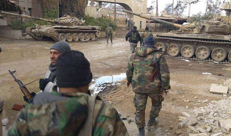 Вывод боевиков из южных кварталов Дамаска завершен