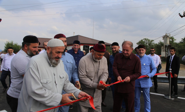 В Чеченской Республике после реконструкции открыли дорогу и мост
