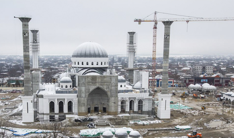 В Чечне в 2018 году построено 36 мечетей