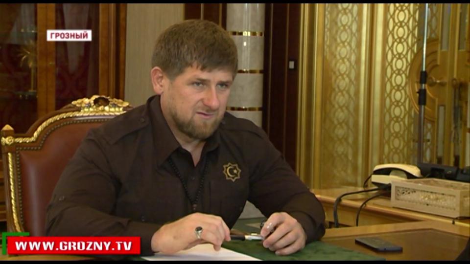 Рамзан Кадыров обсудил организацию 9-го мая с мэром г.Грозный Исламом Кадыровым