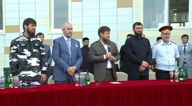 Рамзан Кадыров посетил праздничную линейку в Центре образования имени Ахмата-Хаджи Кадырова