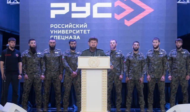 Рамзан Кадыров поздравил инструкторский отдел Российского университета спецназа с седьмой годовщиной 