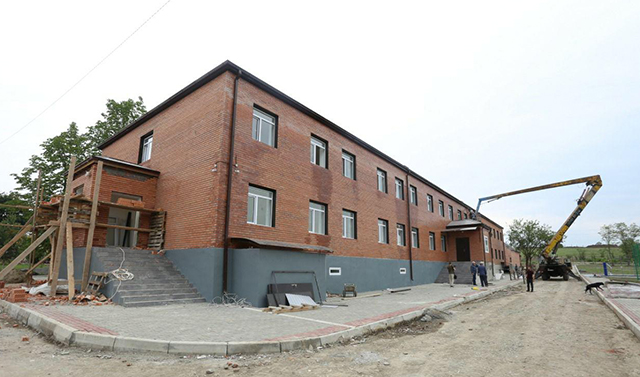 В Самашкинской Республиканской психбольнице завершено строительство стационарных отделений