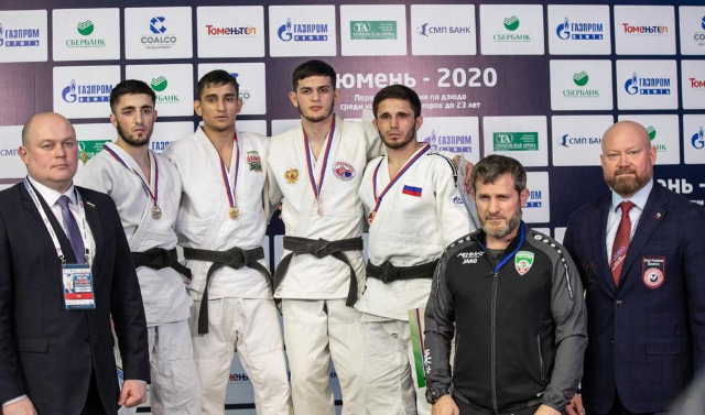 Спортсмены из ЧР стали призерами Первенства России по дзюдо