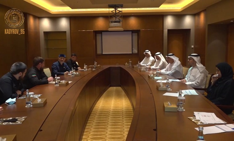 Рамзан Кадыров в ходе визита в ОАЭ встретился с Председателем Департамента экономразвития Абу-Даби
