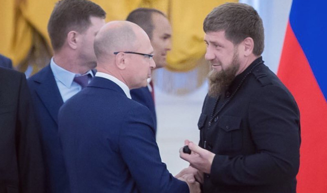 Рамзан Кадыров поздравил с днем рождения Сергея Кириенко 