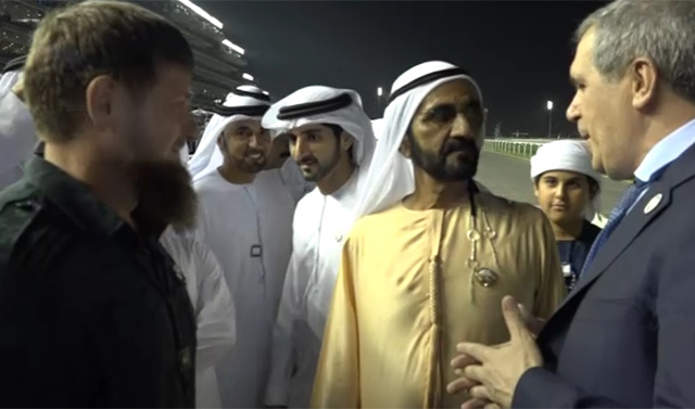 Эмир Дубая и Кадыров. Кадыров в Дубае 2023. Кадыров в Дубае. Кадыров посетил военный завод.