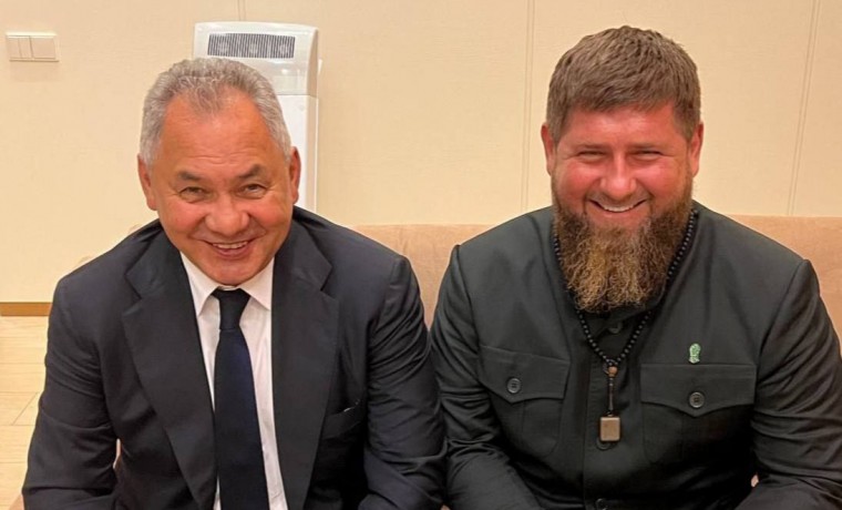 Рамзан Кадыров встретился с министром обороны РФ Сергеем Шойгу