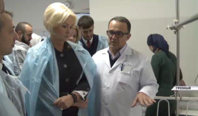 Татьяна Яковлева ознакомилась с работой республиканской детской клинической больницы им. Глинки 