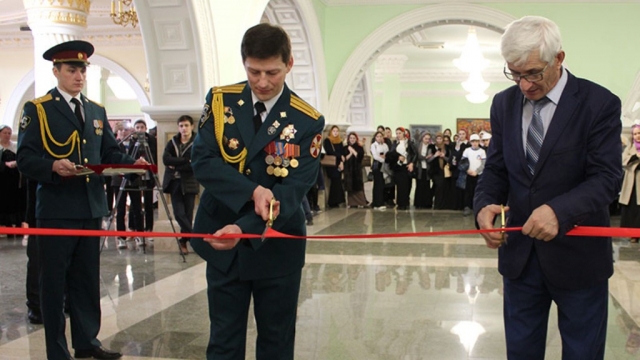 В Мемориальном комплексе Славы им.А.-Х. Кадырова открылась выставка &quot;На страже Отечества!&quot;