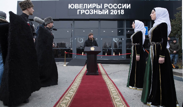 Рамзан Кадыров посетил открытие выставки «Ювелиры России» и фабрики по огранке драгоценных камней