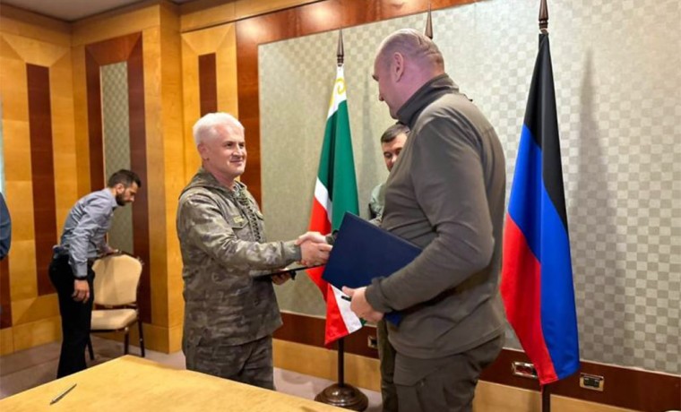 Чеченская Республика и ДНР подписали Соглашение о сотрудничестве
