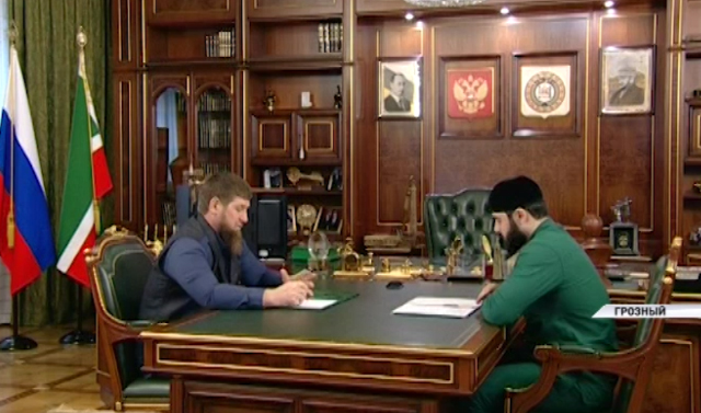 Рамзан Кадыров провел встречу с министром по физической культуре и спорту ЧР