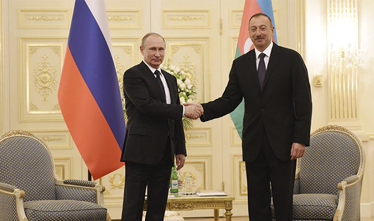 Владимир Путин поздравил Ильхама Алиева с переизбранием на пост президента Азербайджана