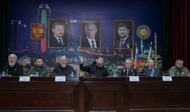 Рамзан Кадыров принял участие в расширенном заседании коллегии МВД по Чеченской Республике 