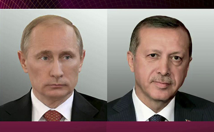 Президенты России и Турции обсудили в телефонном разговоре астанинский процесс переговоров по Сирии