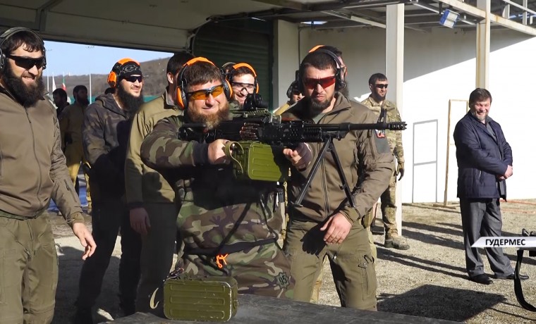 Рамзан Кадыров побывал в Российском университете спецназа в Гудермесе