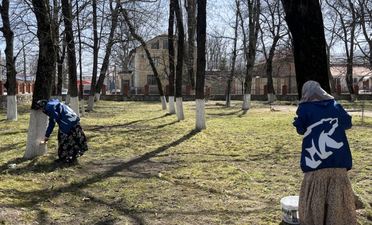 «Единая Россия» проводит весеннюю уборку в районах ЧР