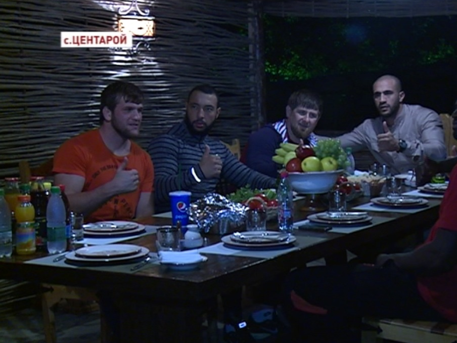 Рамзан Кадыров провел дружескую встречу с Бадром Хари и Абдул-Керимом Эдиловым