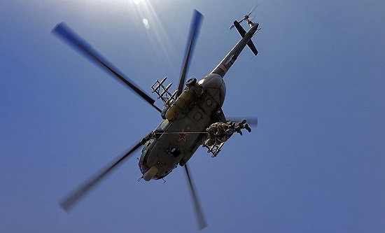 В Грозном прошла тренировка «воздушных спасателей»