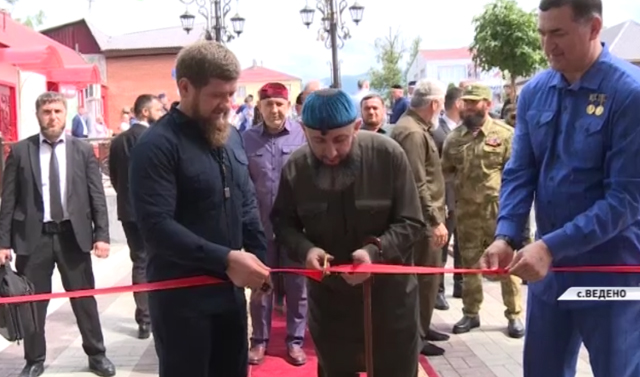 В Веденском районе Чечни открыли новое здание ПФР