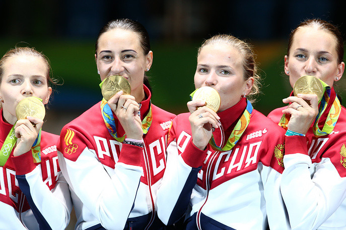 Россия занимает шестое место в медальном зачете Олимпиады в Рио