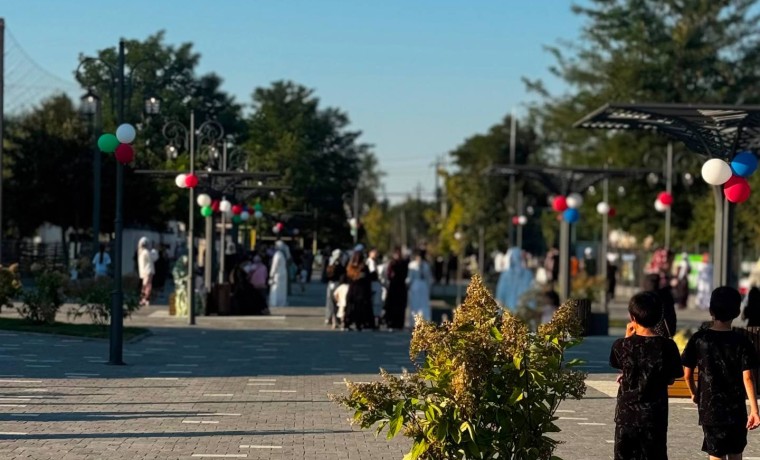 Новое общественное пространство появилось в Шелковском районе Чеченской Республики