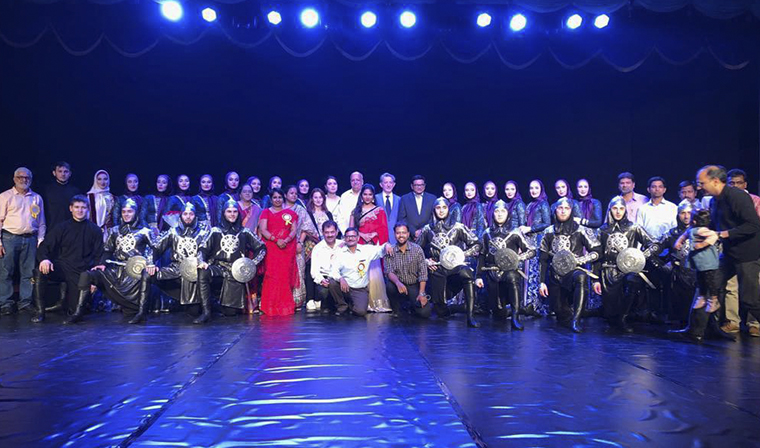 Ансамбль «Вайнах» завершил гастроли в Индии концертом в Хайдарабаде 