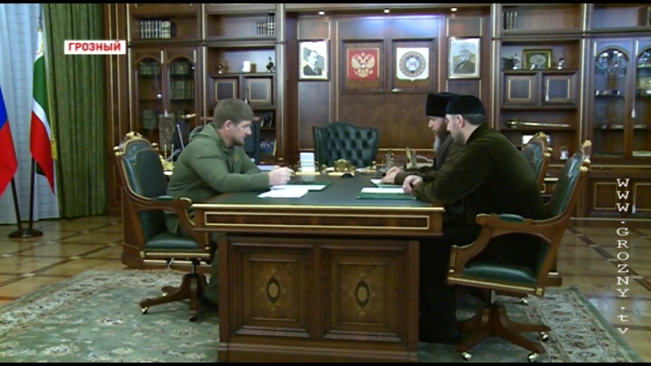 Р. Кадыров заслушал информацию об итогах деятельности ДУМ ЧР за уходящий год