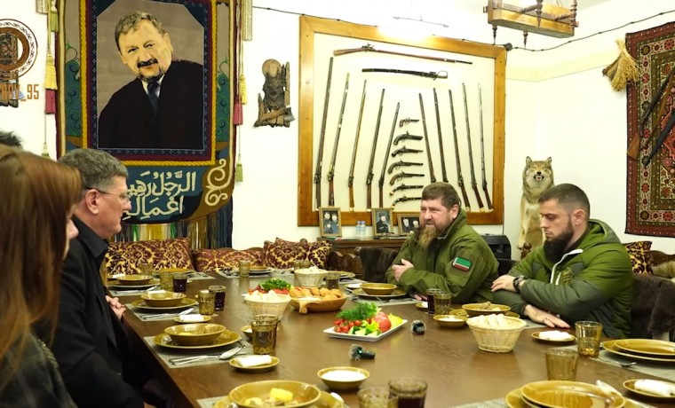 Рамзан Кадыров встретился с американским военным экспертом Скоттом Риттером