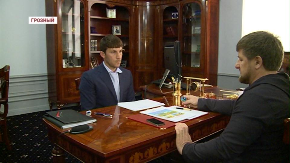 Рамзан Кадыров встретился с Председателем Правительства ЧР А.Эдельгериевым
