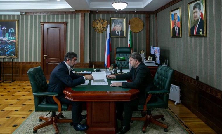 В Минстрое ЧР Муслим Зайпуллаев провел рабочую встречу